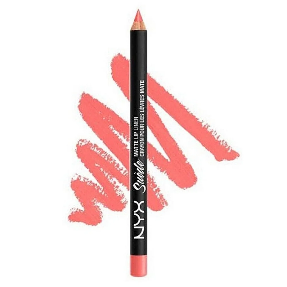 NYX Matte Lip Liner Pencil - Suede Matte Lip Liner, Life's A Beach